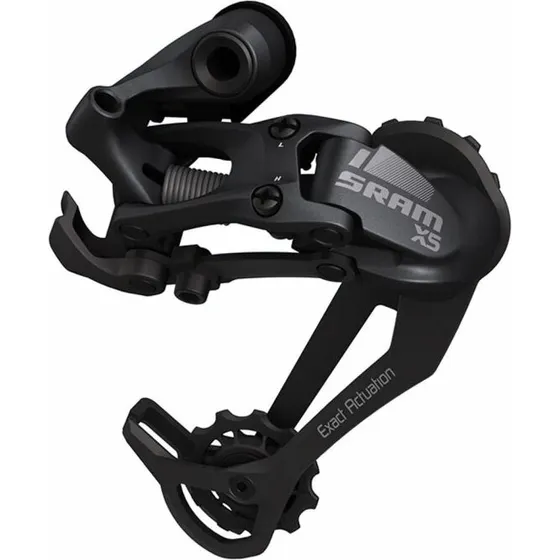 SRAM X5 9-speed bagskifter, medium laske - sort