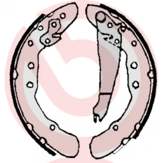 Brembo Bremsebakkesæt S 85 514 til VW, Audi, Seat (8A0609525B, 8A06095528B)