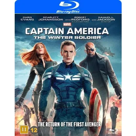Captain America 2: The Winter Soldier - Blu-ray
