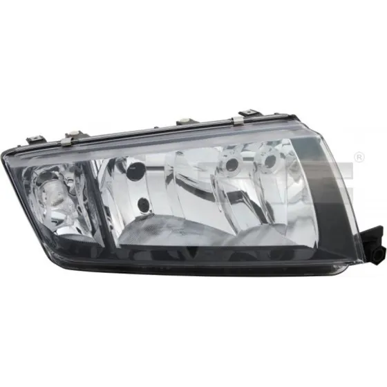 TYC Forlygte 20-6229-15-2 H7/H3, sort, til SKODA Fabia I