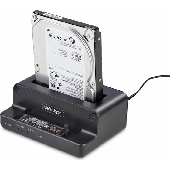 StarTech M.2 NVMe til SATA Duplicator, Dual Bay