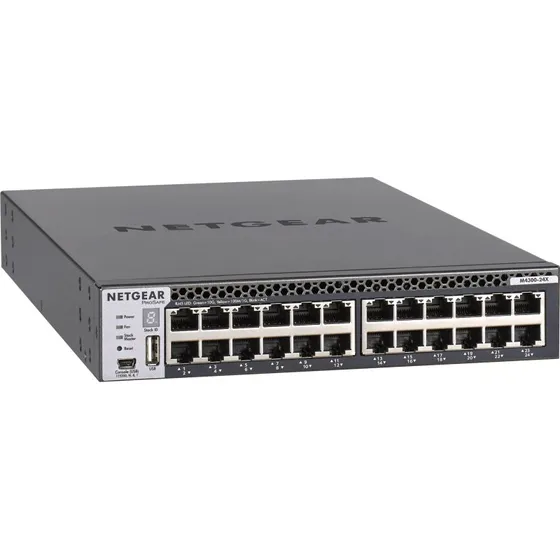 Netgear M4300-24X 24-port 10Gb Switch, L3, Administreret