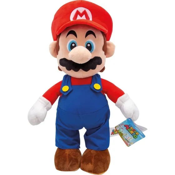Simba Toys Super Mario Plyslegetøj, 50 cm