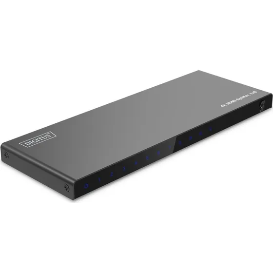 DIGITUS 4K HDMI-splitter 1x8, 18 Gbit/s, HDCP 2.3