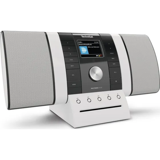 TechniSat MULTYRADIO 4.0 DAB+/Internet Radio Sort/Hvid