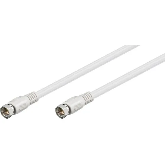 Goobay SAT-antennekabel 7,5 m, dobbelt afskærmet, F-stik > F-stik
