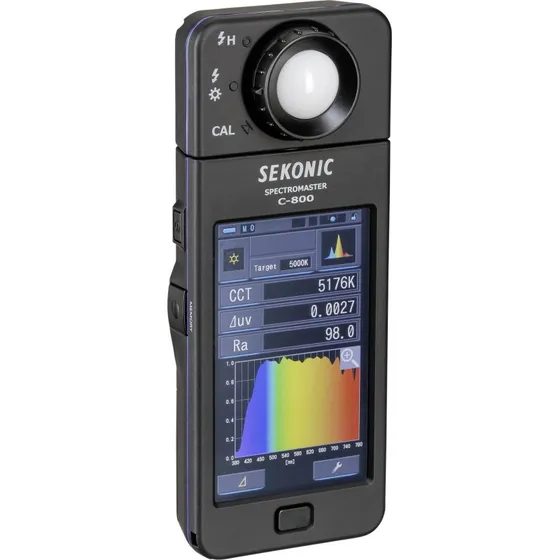 Sekonic C-800 Spectromaster, Farvemåler 380-780 nm, USB, Kompakt
