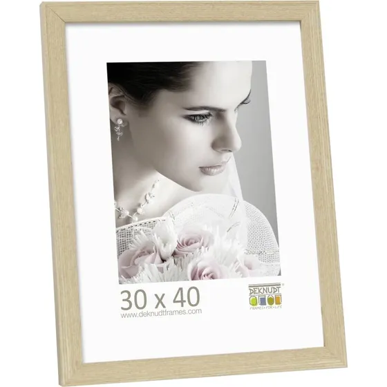 Deknudt S44CH1 Billedramme 30x40cm i ege