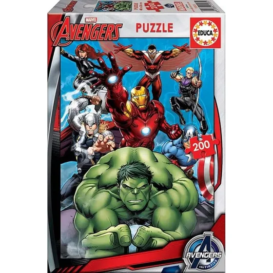 Educa Puslespil 200 Brikker - Marvel Avengers