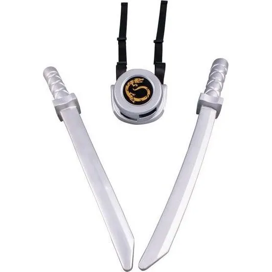 LEGO Ninjago Sværdset med Ryggfäste, Silver
