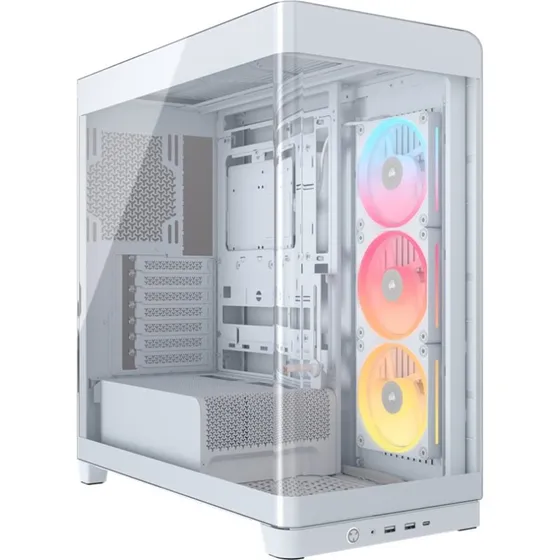 CORSAIR iCUE LINK FRAME 4500X LX-R RGB Hvid Mid Tower