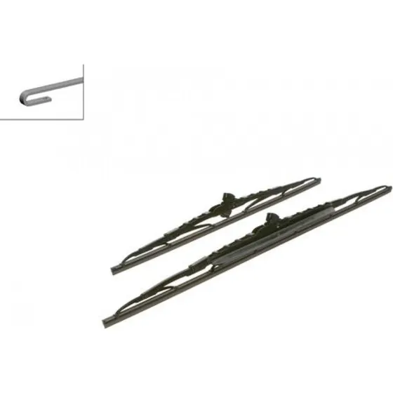 BOSCH Viskerblade 600/450 mm Twin Spoiler for Audi, Ford, BMW