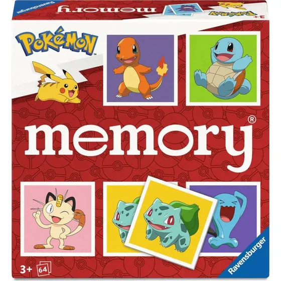 Ravensburger Memory Pokémon – 64 kort