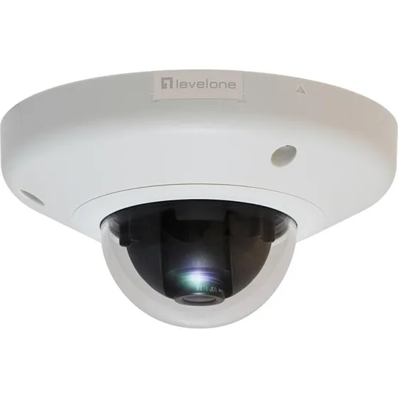 LevelOne HUBBLE 3 MP PoE Fast Dome IP-Kamera - Hærværkssikret
