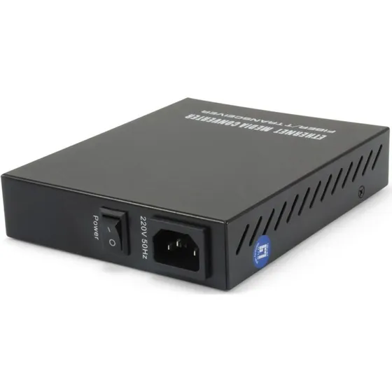 LevelOne GVM-1220 RJ45 til SC Singlemode Fiber Mediekonverter, 20 km