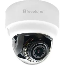 LevelOne FCS-3303 3 MP Kuppelkamera med Automatisk Iris, Dag/Nat, PoE