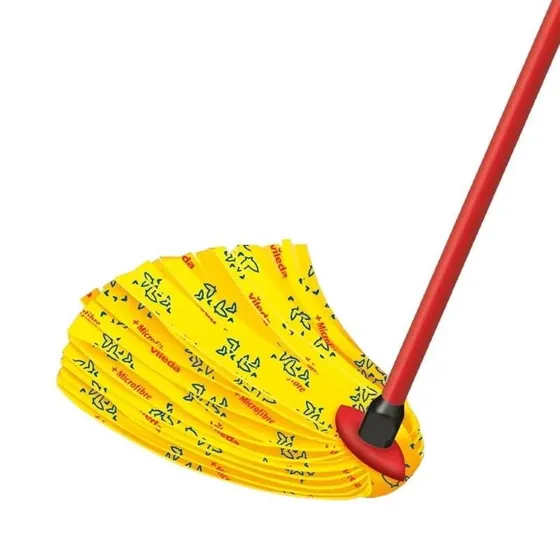 Vileda SuperMocio Soft Gulvmoppe, Viske, Gul