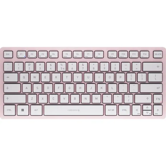 CHERRY KW 7100 MINI BT Trådløst Tastatur, Bluetooth 5.1, QWERTY, Europa, Blomstrende Kirsebær