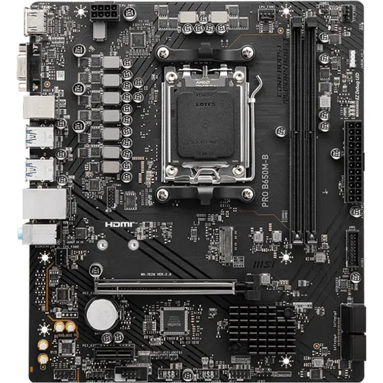 MSI PRO B650M-B AMD AM5 DDR5 Micro-ATX