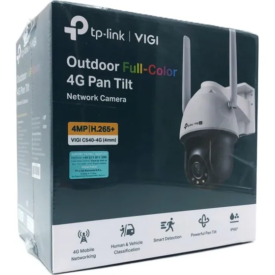 TP-Link VIGI C540-4G V1 Udendørs Overvågningskamera 4 MP