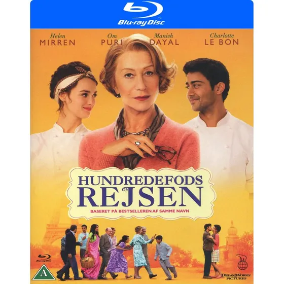 100 Skridt fra Bombay til Paris (Blu-ray)