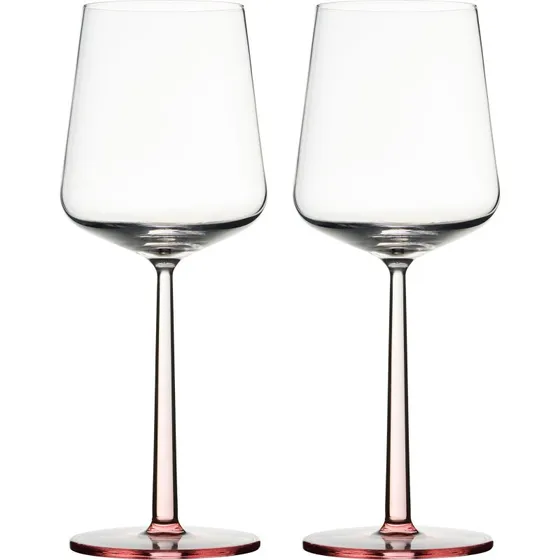 Iittala Essence Rødvinsglas 45 cl Rosa 2 stk