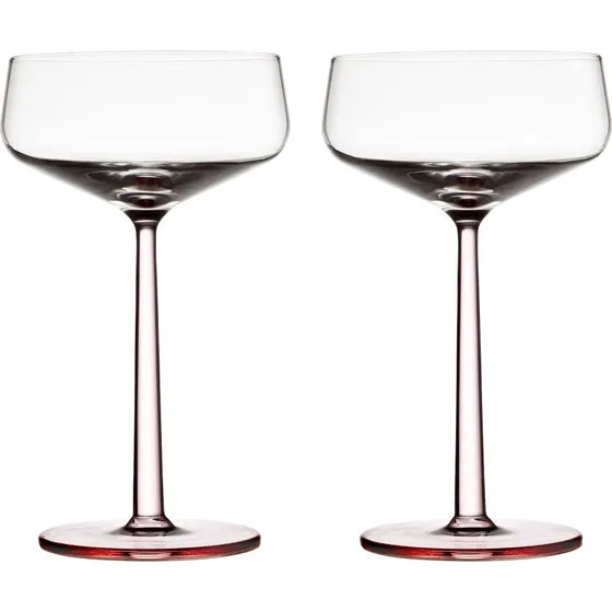 Iittala Essence Cocktailglas 31 cl, Rosa, 2 stk
