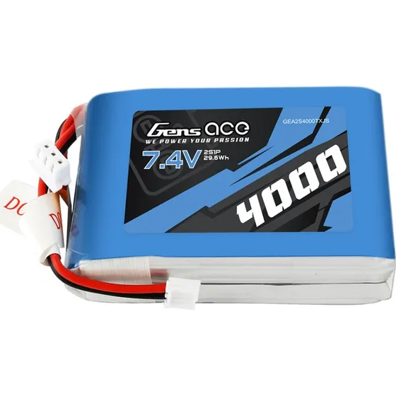 Gens Ace GEA2S4000TXJS 4000mAh 7,4V LiPo-batteri