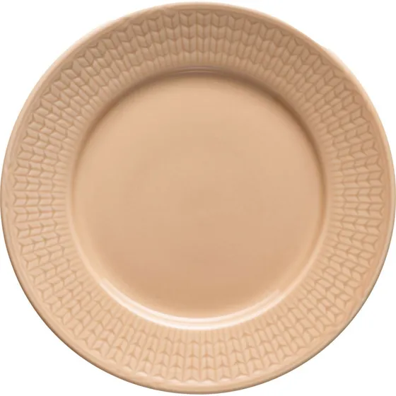 Rörstrand Swedish Grace Jubilee Tallerken 17 cm, Karamelfarvet
