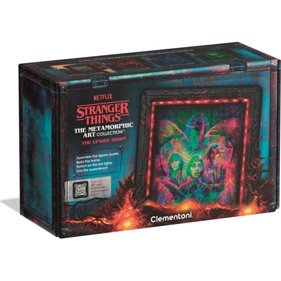 Clementoni Stranger Things Puslespil – The Upside Down, 520 Brikker