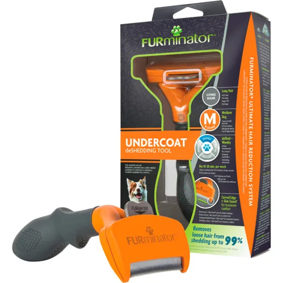 FURminator Undercoat Deshedding – til hunde med langt pels