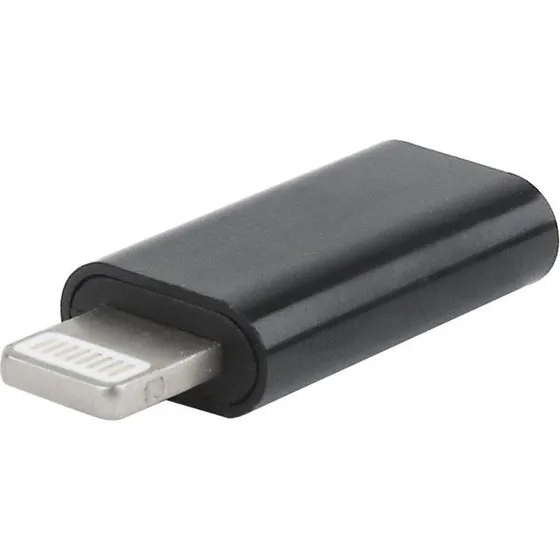 Gembird Cablexpert USB-C til Lightning adapter, sort
