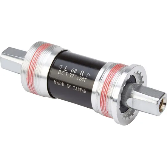 BikePartner Krankboks alu/stål BSA 68mm, sølv