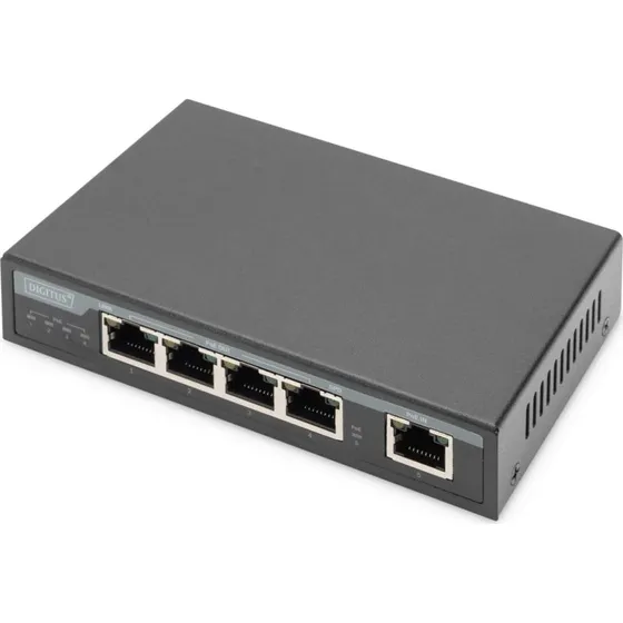 DIGITUS 4-Port PoE-forlænger 85 W - 100 m