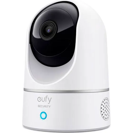 Eufy 2K Indendørs Kamera Hvid med 360° Seende og Pet AI