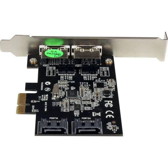 StarTech PEXESAT322I 2-port PCIe SATA III eSATA-kort