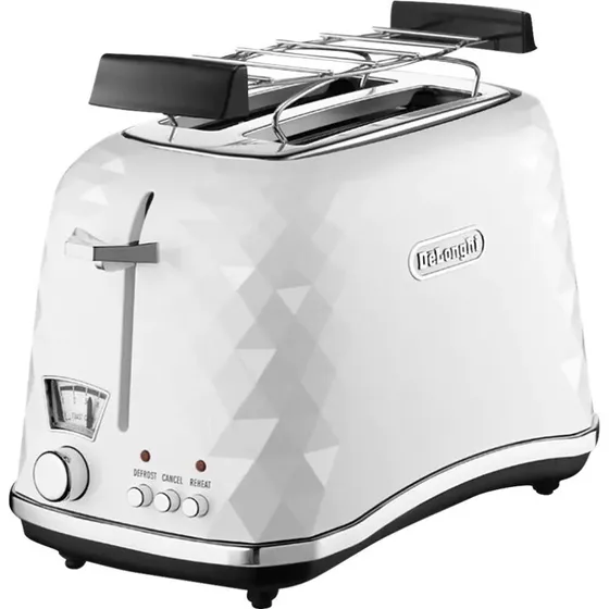 De'Longhi Brillante CTJ 2103.W Brødrister, 2 skiver, hvid