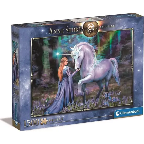 Clementoni Anne Stokes Bluebell Woods 1500 Brikker - Puslespil