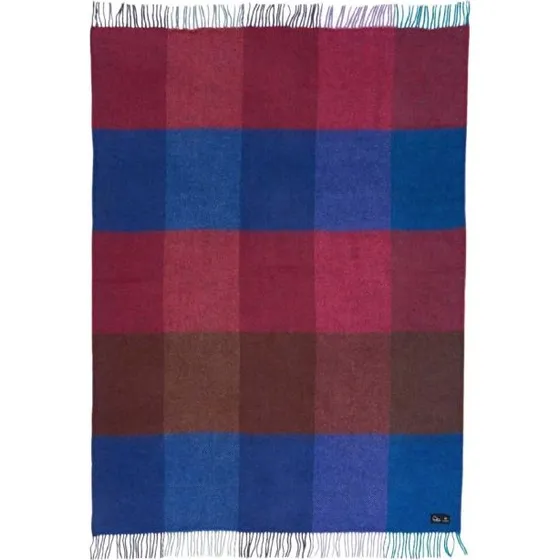 Klippan Uldplaid 130x200 cm Gotland Check Mauve