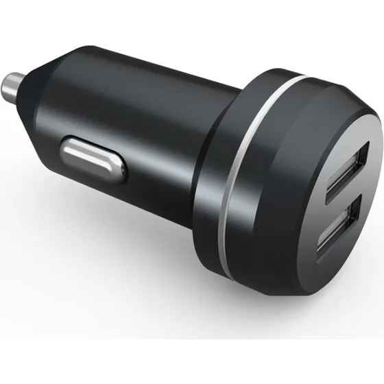 Champion 94842CH Dual USB Lader 12/24V 4.8A, Sort