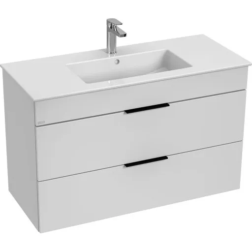 Jika Cube Møbelpakke 100x43 cm, hvid, 2 skuffer med soft-close