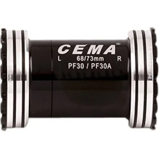 Cema Interlock Keramik BB386 adapter til Shimano - sort