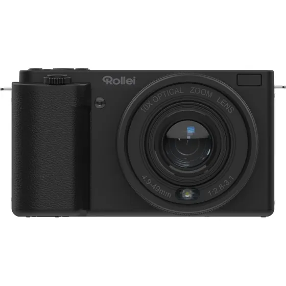 Rollei Compactline 12058 64 MP Kompaktkamera, Sort