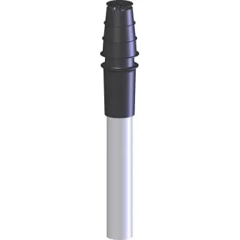 Metalbestos conneXt 80/125 mm taggennemføring PP/Alu sort