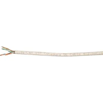 B305 Datakabel U/UTP Cat.5e 4x2xAWG24 PVC Hvid