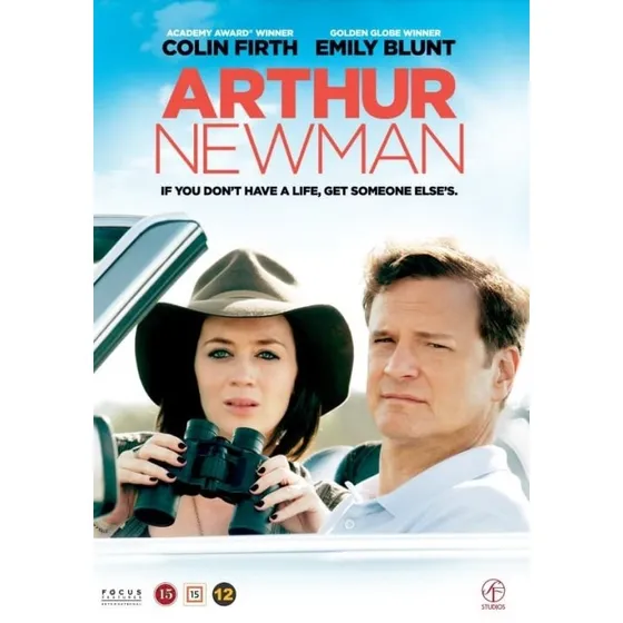Arthur Newman (DVD) – Colin Firth & Emily Blunt