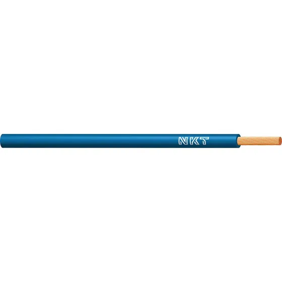 LEDNING 1X0,75 PVT BLÅ SP100
