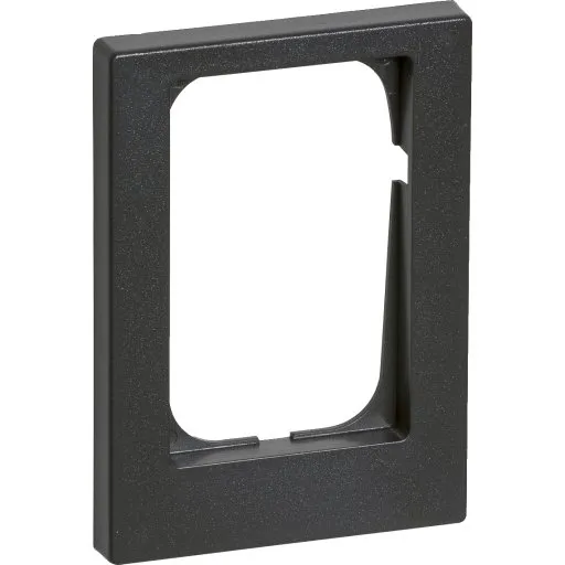 LK Fuga Ramme Baseline 68 1½ modul, asymmetrisk, koksgrå (10 stk)