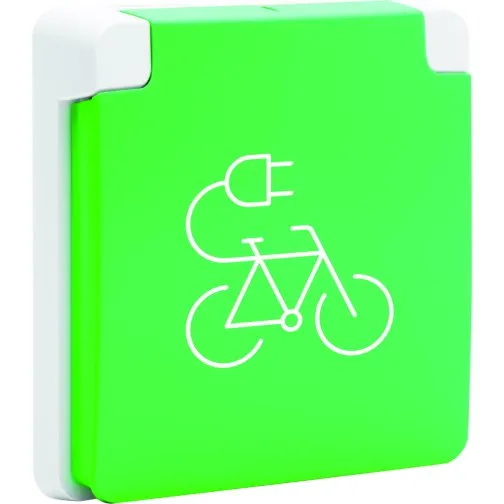 Hydro stikkontakt til elcykel, hvid, 16A/250V, IP44