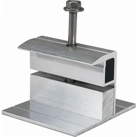 Novotegra Endeklemme, Kort Side 30-42 mm til Fladtag